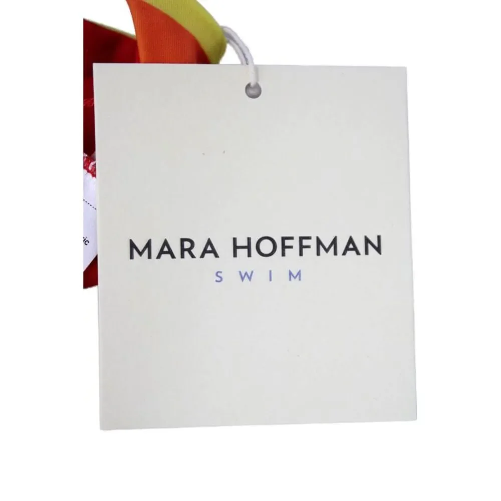 Mara Hoffman Swim Womens Swimwear Tied Cheeky Bottom Multicolor Size XS